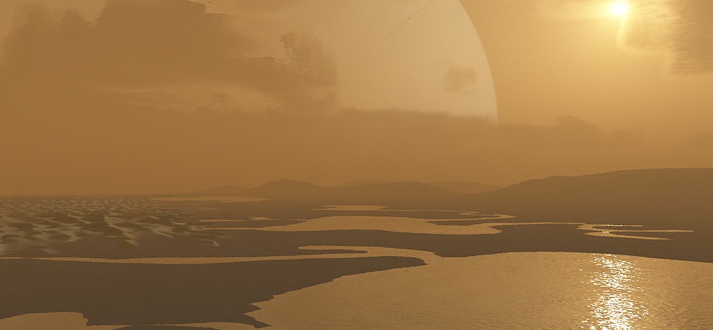 Jazero na saturnovom mesiaci Titan