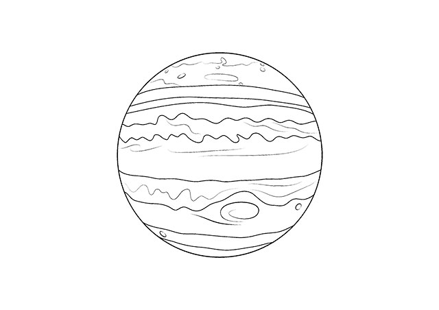 Omaľovánky - Jupiter (preview)