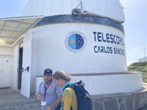 Teleskop Carlos Sanchez, Observatórium El Teide